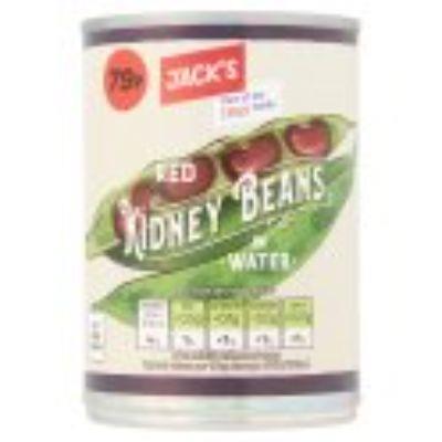 Jack's Red Kidney Beans in Water 400g