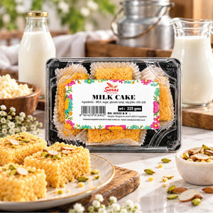 Saras Milk Cake 225g | Traditional Indian Milk Sweet | Mithai