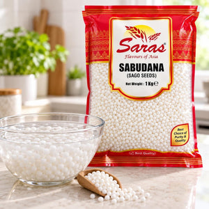 Saras Sago Seeds (Sabudana) 1Kg