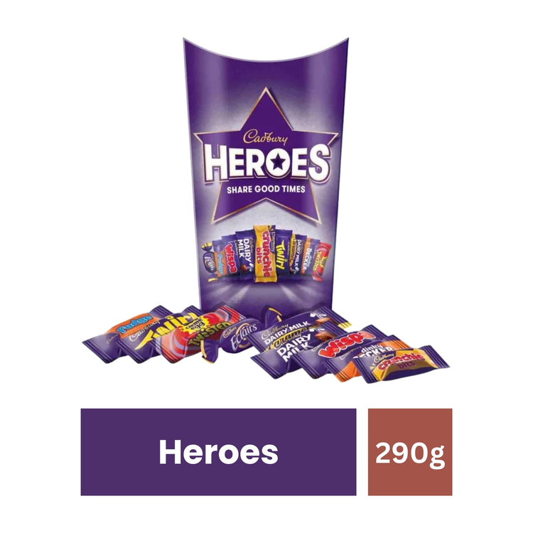 Cadbury Heroes Chocolate Box - 290g