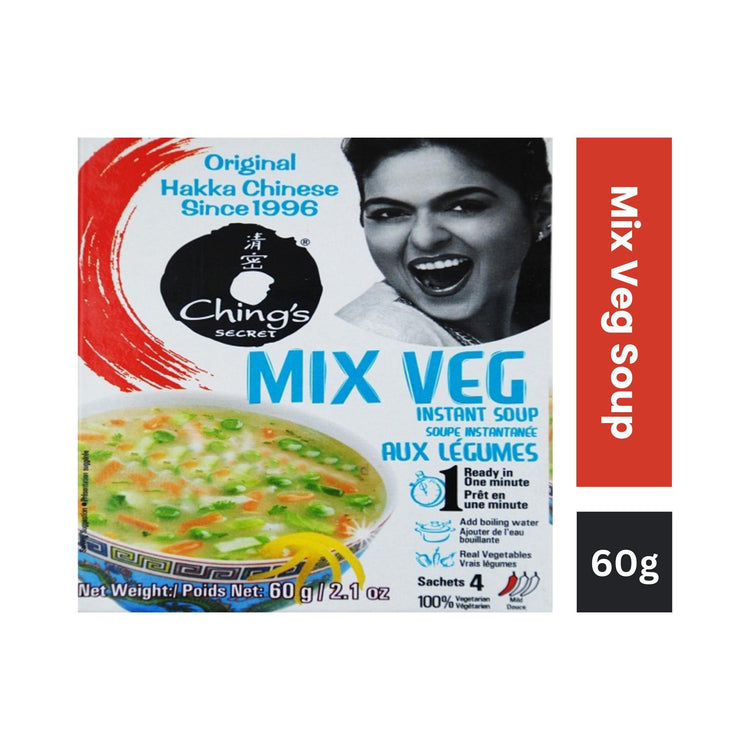 Ching's Secret Mix Veg Instant Soup 60g