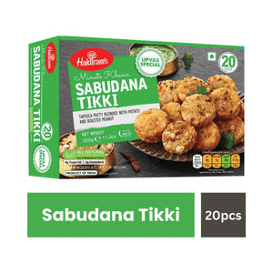 Haldiram's Frozen Sabudana Tikki - 20pcs - FROZEN