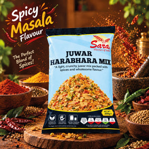 Saras Juwar Harabhara Mix 200g | Traditional Indian Savoury Snack Mix