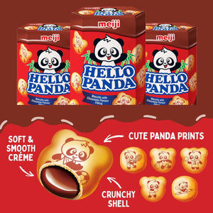 Hello Panda Chocolate Biscuits Snack - 30 x 21g (630g)