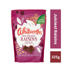 Whitworths Our Juiciest Raisins 325g