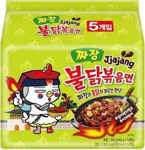 Samyang Jjajang Noodles - 140g (5 Pack) - Green