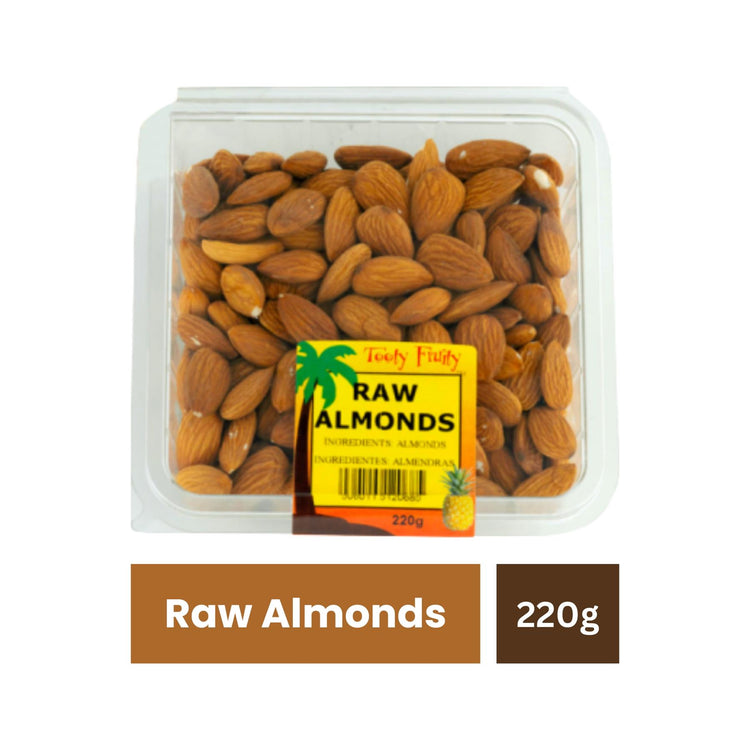 T/F Raw Almonds 220G