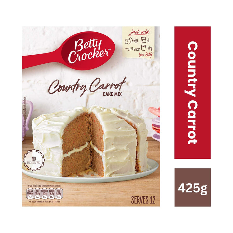 Betty Crocker Country Carrot Cake Mix 425g