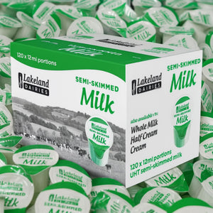 Lakeland Semi-Skimmed Milk Pods 12ml (Pack of 120)