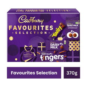 Cadbury Favourites Chocolate Christmas Selection Box 370g