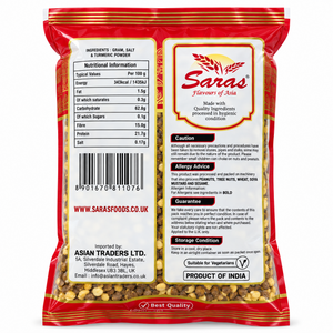 Saras Roasted Chana Salted 300g