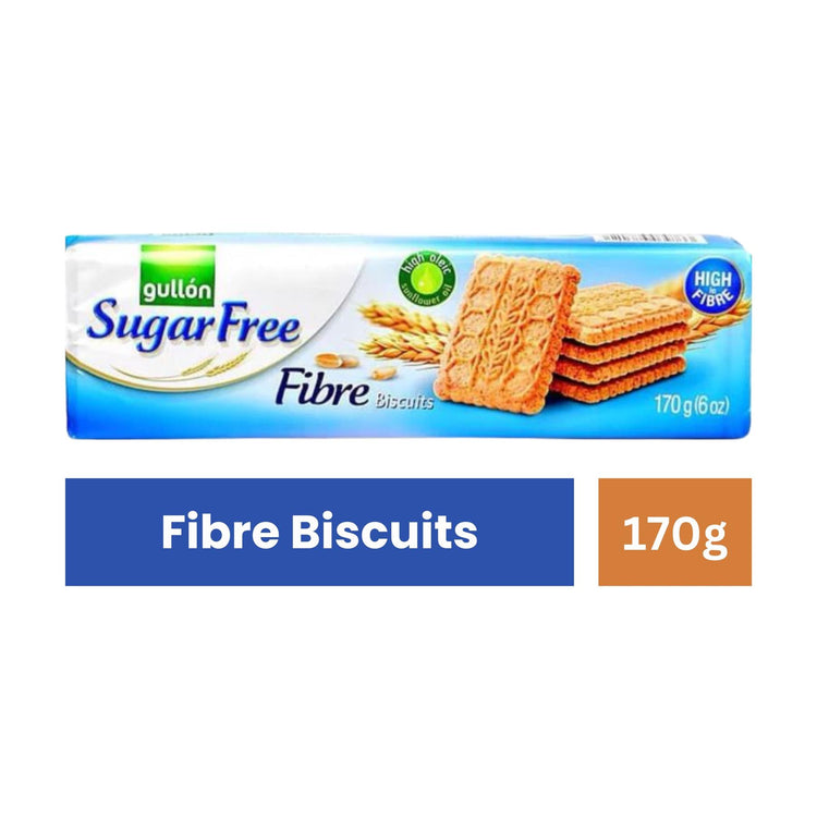 Gullon SUGAR FREE Fibre Biscuits 170g