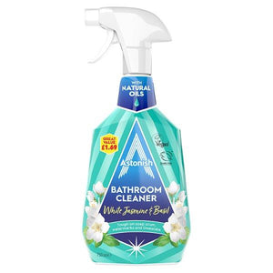 Astonish White Jasmine & Basil Bathroom Cleaner - 750ml
