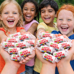 Swizzels Love Heart Sweets Mini Rolls - 3kg
