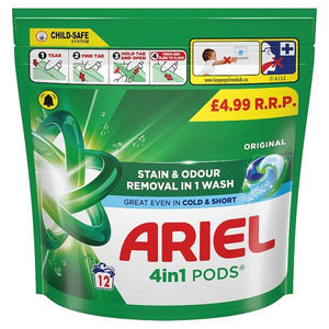 Ariel All-in-1 PODS®, Washing Capsules 12 Washes