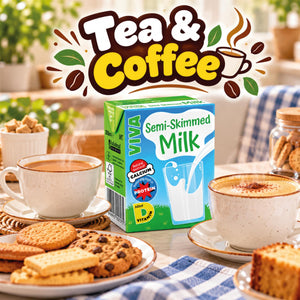 Viva Semi Skimmed Milk 200ml | Single Serve Milk