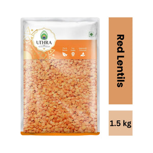Uthra Red Lentils (Masoor Dal) 1.5kg