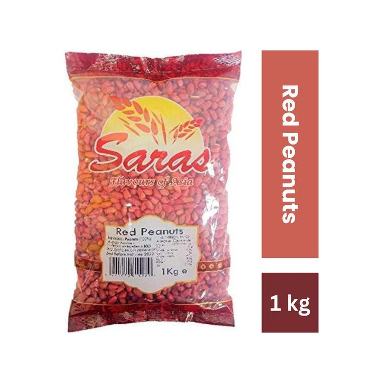 Saras Red Peanuts 1kg