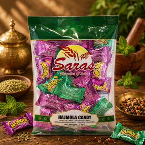 Saras Hajmola Candy 75g | Tangy Indian Digestive-Style Candy