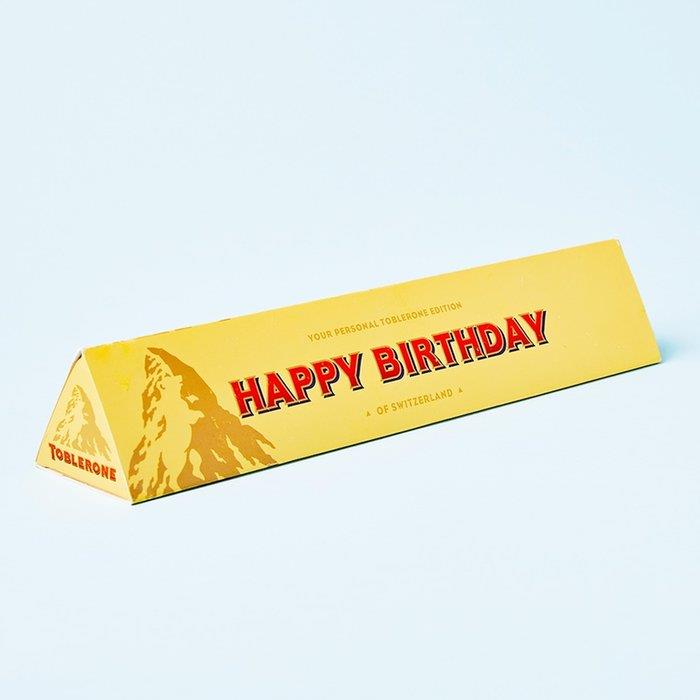 Toblerone Personalised - Happy Birthday