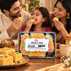 Saras Milk Cake 225g | Traditional Indian Milk Sweet | Mithai