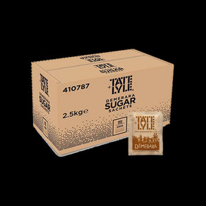 Tate & Lyle Demerara Sugar – 1000 × 2.5 g Sachets (2.5 kg) - SACHET