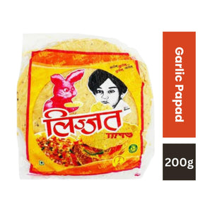 Lijjat Garlic Papad 200G