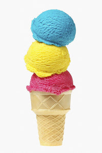 Carousel Ice Cream Cones x21pk