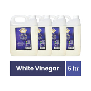 Golden Swan White Vinegar - 5 Litre (Pack of 4)
