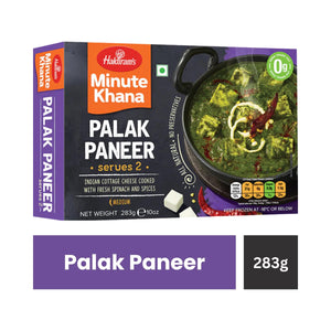Haldirams Frozen Palak Paneer with Tofu - 283g - FROZEN