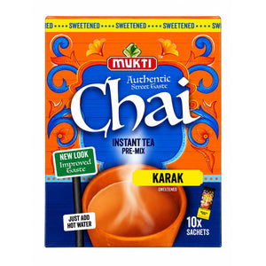 Mukti Instant Karak Chai Sweetened 200g | 10 Sachets