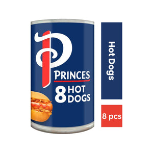 Princes 8 Hot Dogs 400g