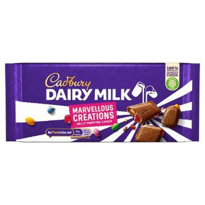 Cadbury Dairy Milk Marvellous Creations Jelly Popping Candy - 160g