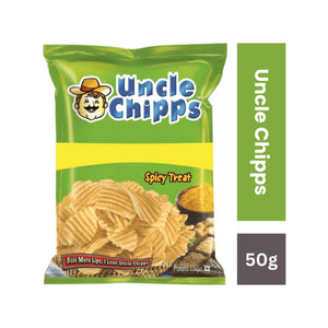 Uncle Chips Spicy  Crisps 50g