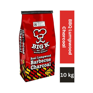 Big K BBQ Lumpwood Charcoal 10kg
