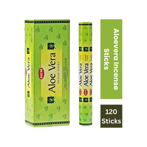 Hem Incense Sticks- Aloe Vera (6 x 20g) -120 Sticks