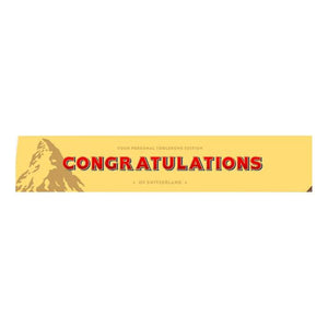 Toblerone Personalised - Congratulations