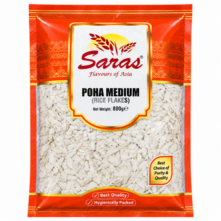 Saras Poha Medium 800G (Rice Flakes)
