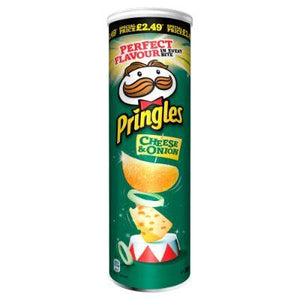 Pringles Cheese & Onion Crisps 165g