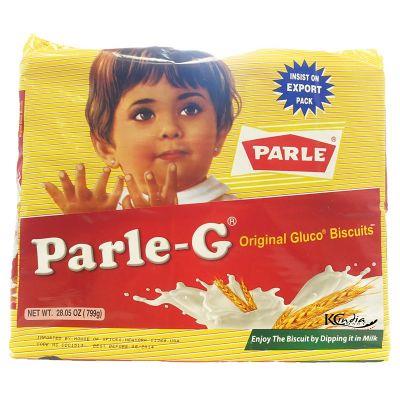 Parle G Biscuits-Family Pack (Pack of 10)-79.9g Per Pack