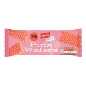 Jack's Pink Wafers Biscuits 100g