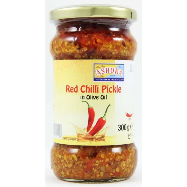 Ashoka Red Chilli Pickle in Olive Oil 300 g