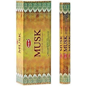 Hem Incese Sticks - Musk (6 x 20g) -120 Sticks