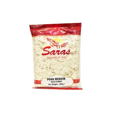 Saras Poha Medium 300G (Rice Flakes)
