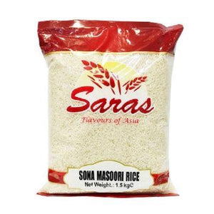 Saras Sona Masoori Rice 1.5kg