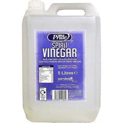 Pride White Spirit Vinegar, 5 litres