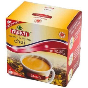 Mukti Instant Tea Pre-Mix Chai Masala Sweetened- 220g (10 Sachets)