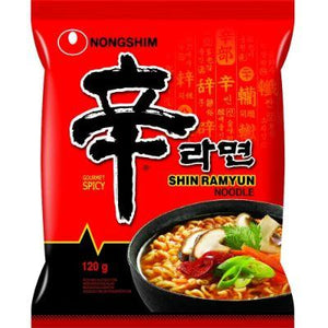 Nongshim Shin Ramyun Noodle 120g (Pack of 20)